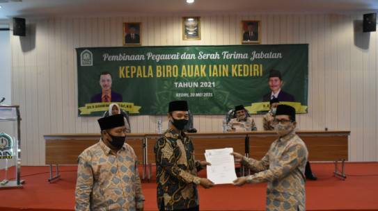 Sertijab Kabiro, Rektor IAIN Kediri: Tingkatkan Inovasi dan Kolaborasi