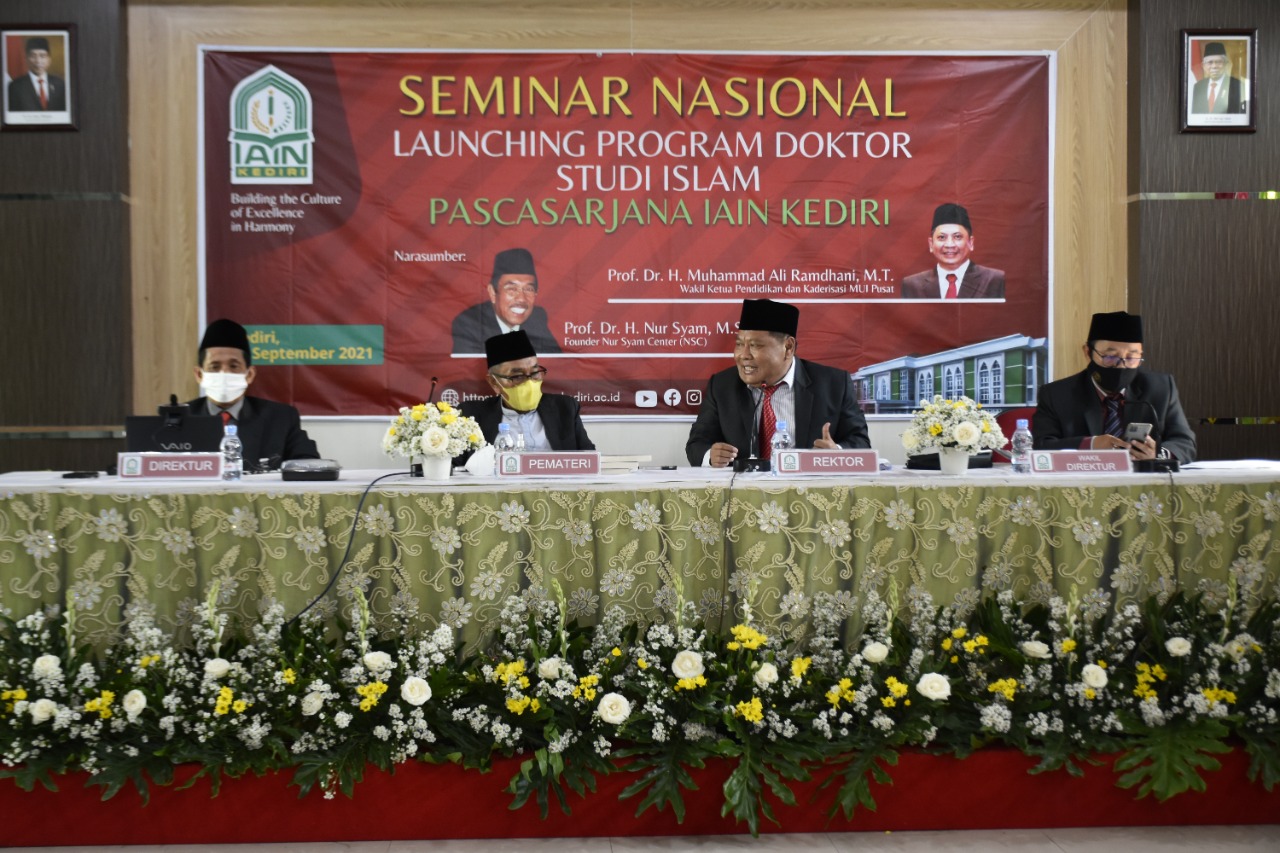 IAIN Kediri Launching Program Doktor Pertama Di Kediri