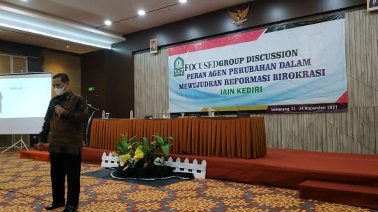 IAIN Kediri Siapkan Agen Perubahan Untuk Wujudkan Reformasi Birokrasi