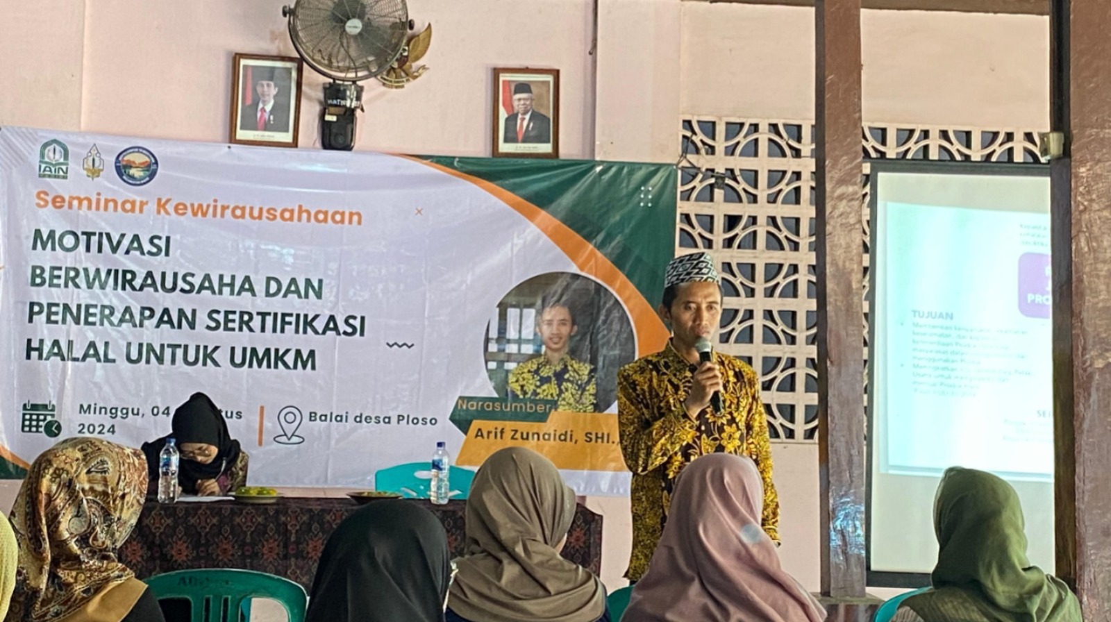 KOMITMEN DUKUNG PENGEMBANGAN EKONOMI LOKAL, IAIN KEDIRI DORONG UMK AJUKAN SERTIFIKASI HALAL